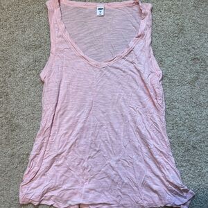 Old Navy Luxe tank top. Soft and stretchy. Size S. Worn but in good condition.